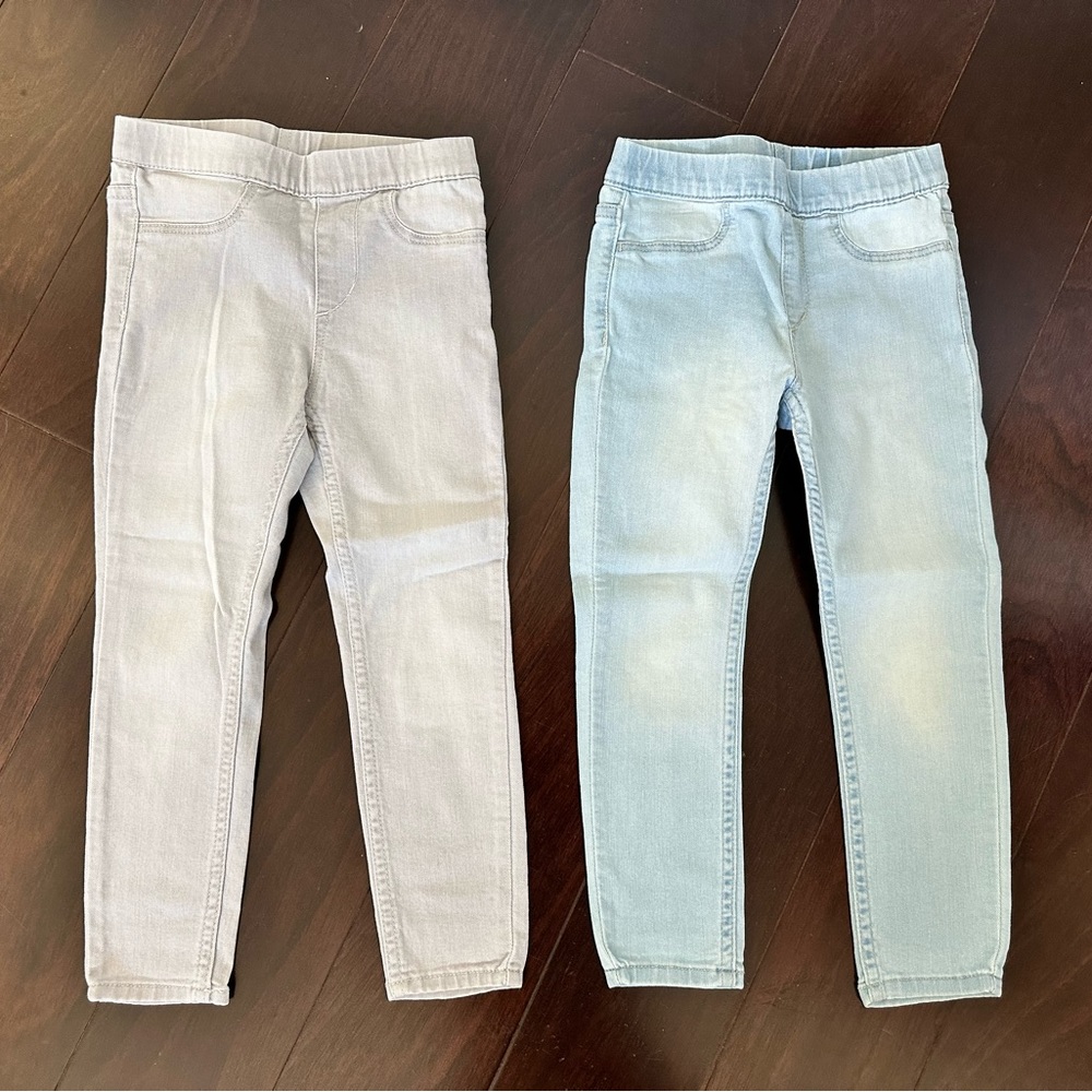 H&M set of jeggings, size 4T